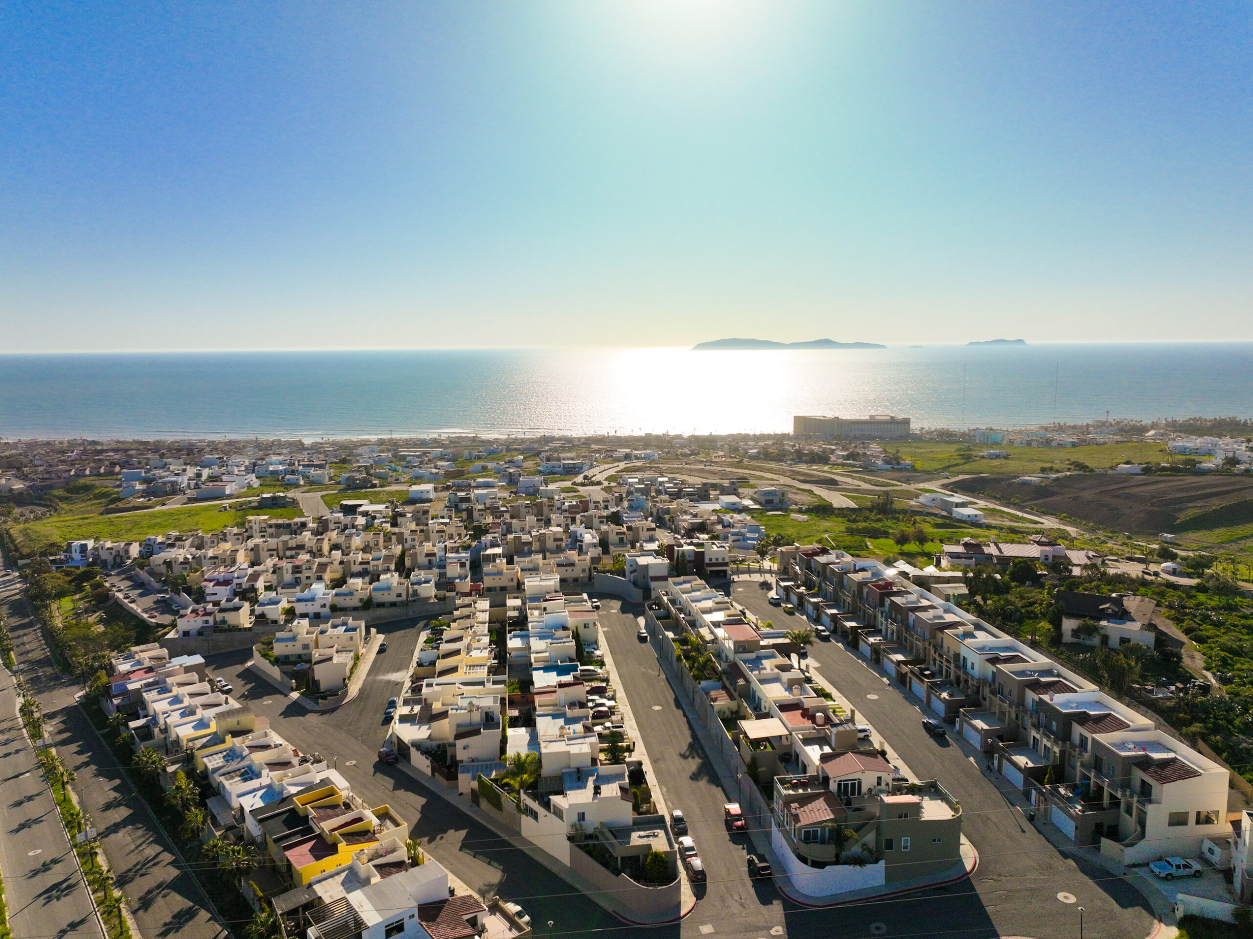 Vista Panorámica de Desarrollos Inmobiliarios